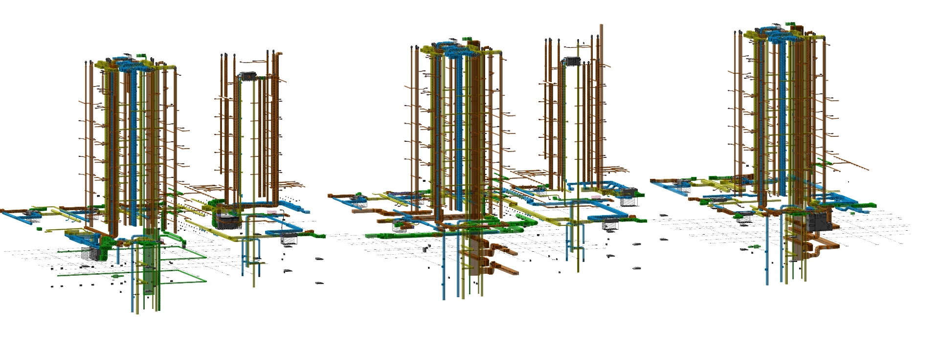 BIM model stavby — koordinácia profesií v 3D